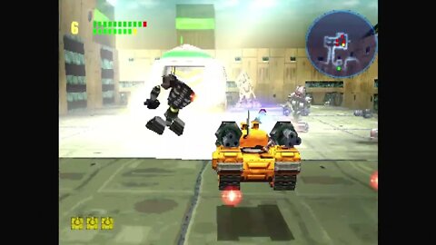 Tiny Tank (PS1) Gameplay (PS3 Upscale)