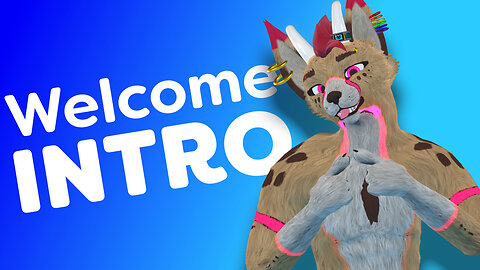 Well welcome to my channel #Introduction #Furry #VR #GoodBoy #Resonite