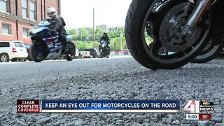 MoDOT urges drivers to watch for motorcyclists as warmer weather arrives