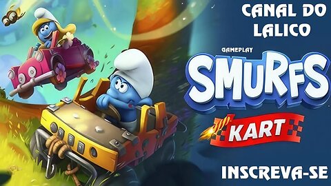 SMURFS KART: A CORRIDA MAIS AZUL E ENGRAÇADA -- GAMEPLAY ALEATÓRIA -- CÓPIA DO MARIO KART