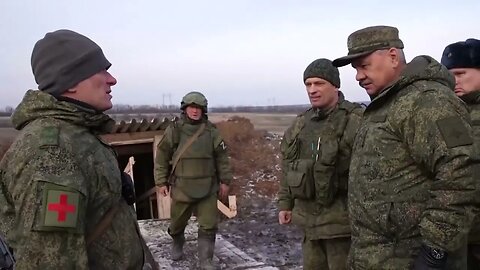 General Shoigu, inspected Russian troops in the area of the special military operation