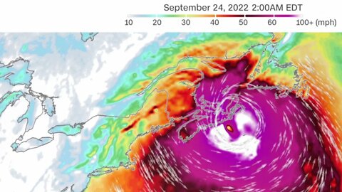 Hurricane Fiona - Report from the Path, Hurricane Watch - Maritimes