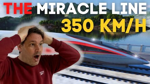 China's Miracle Rail Line | Three Gorges | Chongqing China | Bullet Train 350KM/h