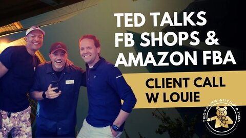 TED Talks Amazon Wholesale FBA, Facebook Marketplace and Shops Automation, Passive Income