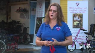 Palm Beach County woman changing lives of mobility challenged children