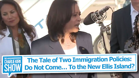 The Tale of Two Immigration Policies: Do Not Come… To the New Ellis Island?