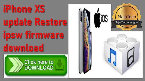 iOS 13.3.1 for iPhone XS Restore. ipsw firmware download