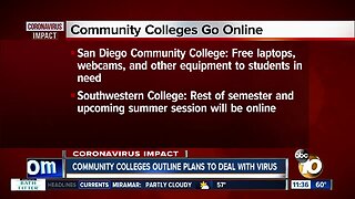 San Diego-area community colleges outline plans to deal with virus