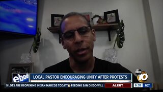 Local pastor encourages unity after protests