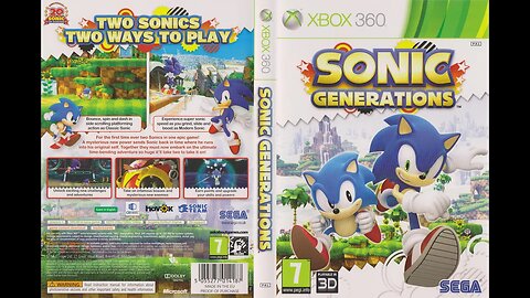 Sonic Generations - Parte 3 - Direto do XBOX 360