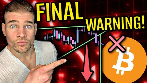 ⚠️ FINAL **WARNING** ⚠️ TO ALL BITCOIN HOLDERS!!! (MUST WATCH ASAP!!!)