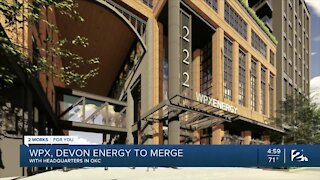 WPX, Devon Energy to merge with headquarters in OKC