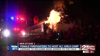 Female Firefighters to host all girls camp