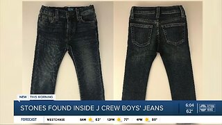 J Crew recalls boys' jeans due to choking hazard