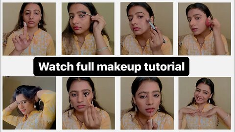 Self makeup tutorial