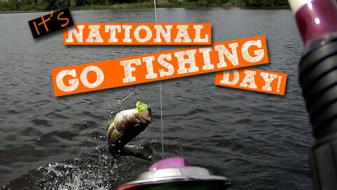 S1:E5 Hitting the Water on National Go Fishing Day | Kids Outdoors