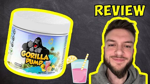 Yummy Sports Gorilla Pump Pink Lemonade Review