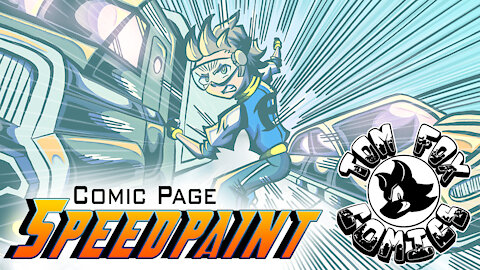 Aerodynamic Page 15 - Webcomic Speedpaint - TomFoxComics