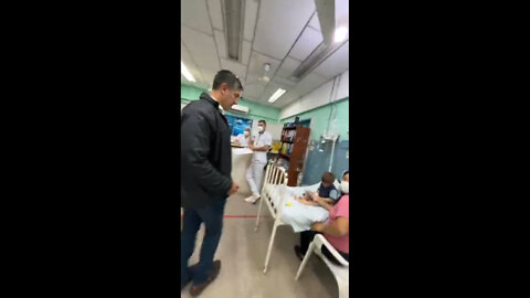 Rescatando a un niño del Hospital Luque - Paraguay