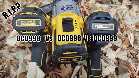 One Ends Up Dead! DEWALT DCD996 Vs DCD998 Vs DCD999 Drill Driver Power Comparison | XR Vs FA Vs PD