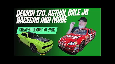 Demon 170, Dale Jr Actual Race Car, And More Mecum Auctions. What Do We Win