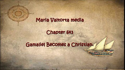 Gamaliel Becomes a Christian.