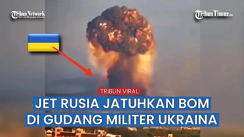 Pasukan Dirgantara Rusia Hancurkan Gudang Militer Ukraina di Artemovsk