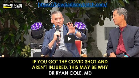 HUGE! Dr. Ryan Cole, MD: If You Got the Covid Vaccine and Aren't Injured This May Be the Reason!