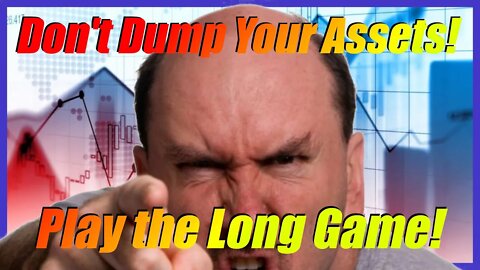 Don't Dump Stocks or Crypto Over Volatility! Play the Long Game!