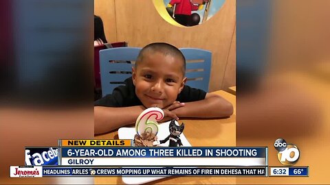 Boy, 6, among dead in Gilroy shooting