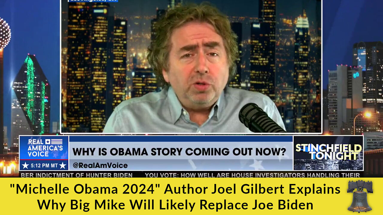 "Michelle Obama 2024" Author Joel Gilbert Explains Why Big Mike Will