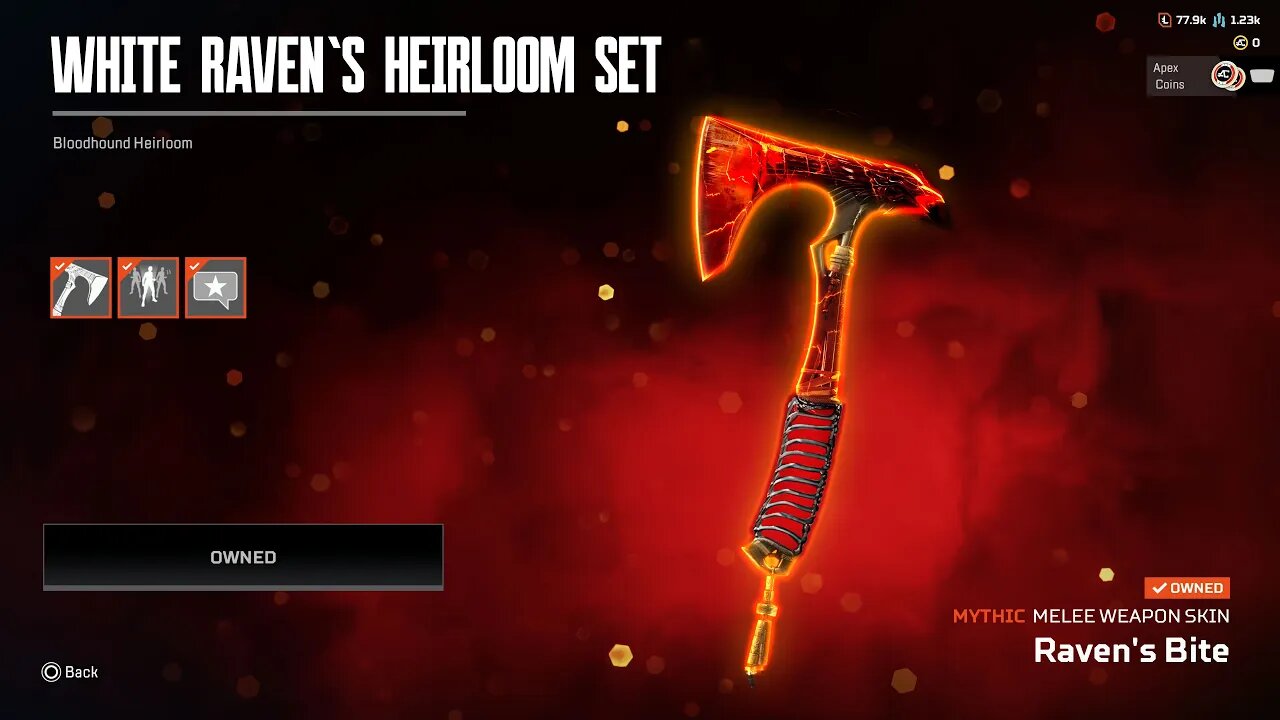 Bloodhound Heirloom Recolor In Apex Legends Season IGNITE