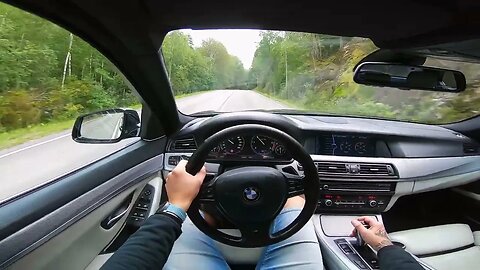 F11 BMW 535D X-DRIVE MSPORT | POV DRIVING (Twisty road)