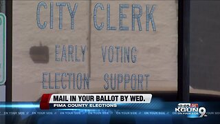 Deadline for mail-in ballots in Pima County is Wednesday