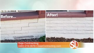 Full-service concrete repair specialist Gaje Contracting can repair your biggest investment, your home!