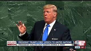 President Trump threatens 'total destruction' of North Korea during U.N. General Assembly speech