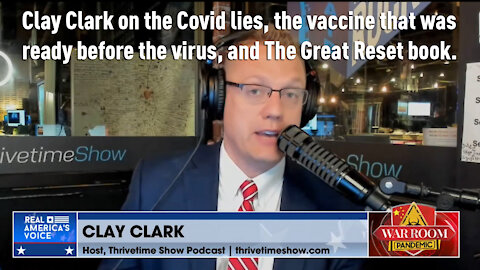 Clay Clark Joins Steve Bannon To Talk About The Covid Fraud