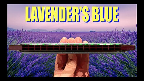 How to Play Lavender's Blue on a Tremolo Harmonica with 16 Holes
