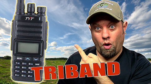 TYT TH-350 TRIBAND Handheld Ham Radio - Includes 220MHz!