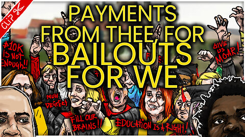 Payments from thee, for bailouts for we | Discussing $1.75T student loan debt clip