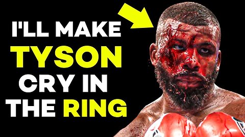 He vowed to humiliate Mike Tyson and was finished in seconds! Do not see if you are weak