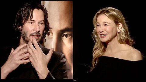 Keanu Reeves & Renée Zellweger (FUNNY) Reaction On watching their younger self in old movies