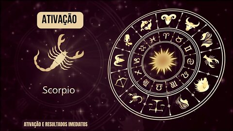 Signo Escorpião - Extremamente poderoso | Resultados imediatos