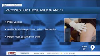 Steps for teenagers looking to get vaccinated