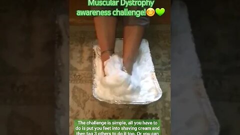 Mary Kate is doing a test video of my Muscular Dystrophy awareness challenge!😊💚 #2019 #mdachallenge