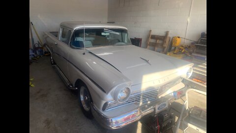 1957 Ford Ranchero Project (Part 2) "Exhaust & Bumpers"