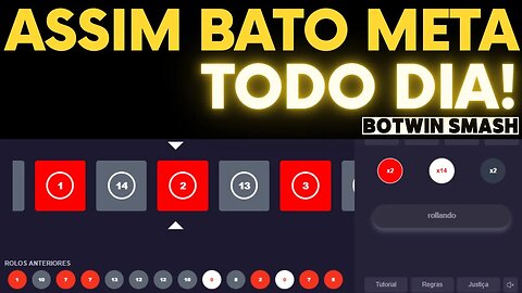 🔥 Mais um dia de meta batida no jogo double da smash usando o botwin