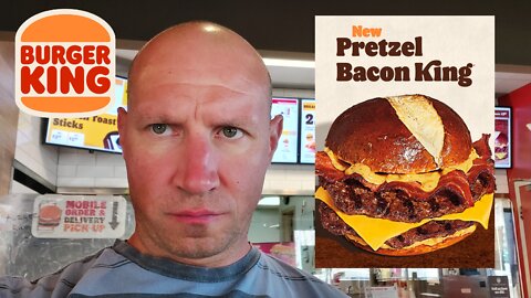 Burger King's New Pretzel Bacon King!