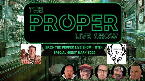 Ep.26: The Proper Live Show | With Special Guest Mark Todd