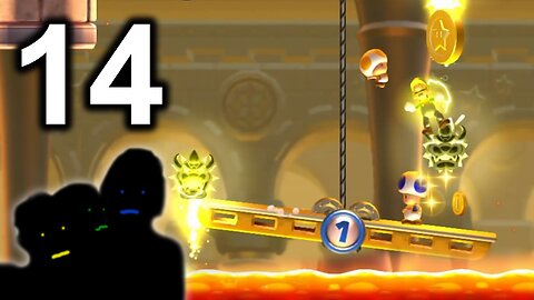 Peach's Castle | New Super Luigi U Part 14